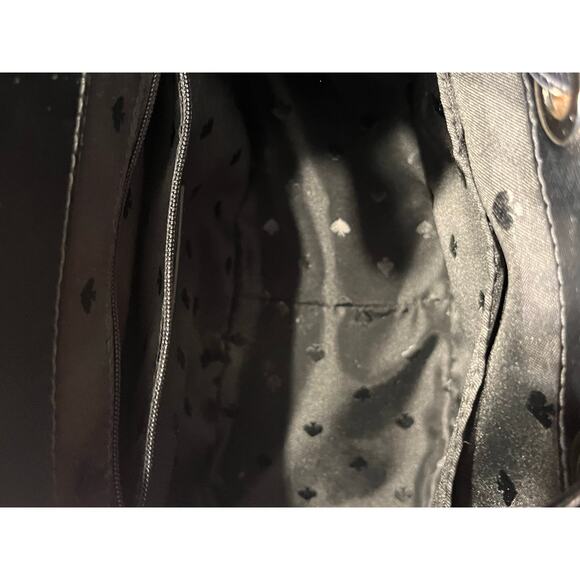 Kate Spade Mulberry Street Small Breezy Black Flap Backpack - Picture 7 of 11